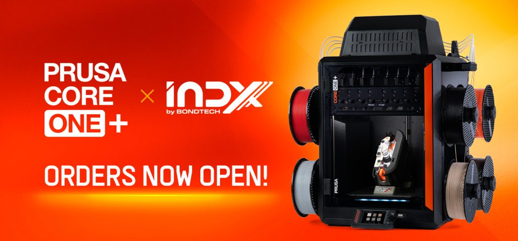 Prusa CORE One INDX: O Toolchanger de 8 Bicos que Muda Tudo