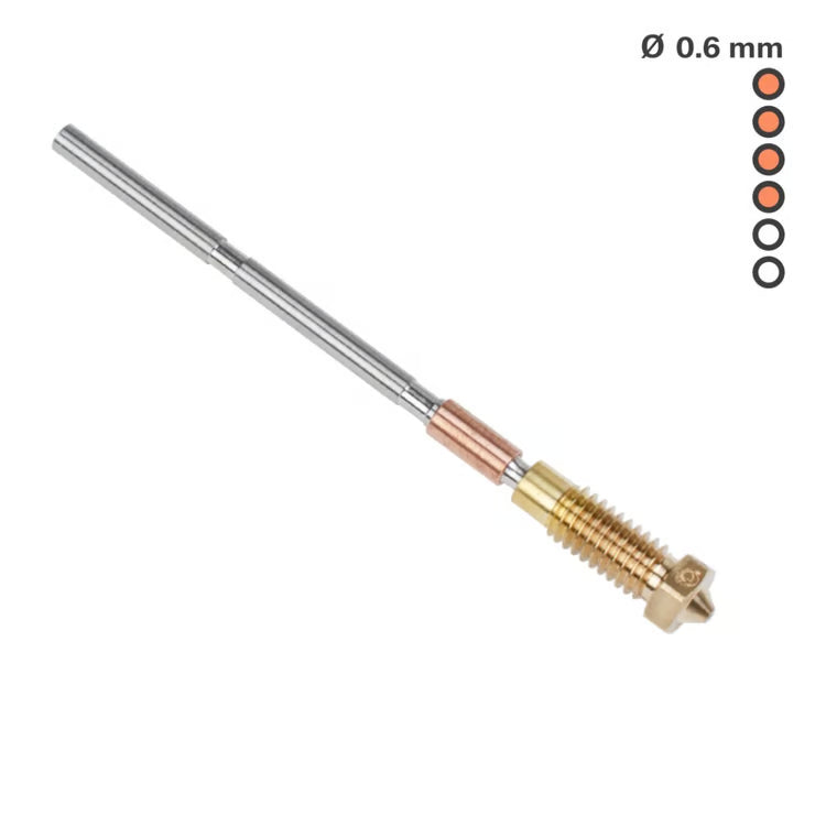Prusa Bico de Latão CHT Nextruder alto fluxo all-metal 0,4mm 0,6mm