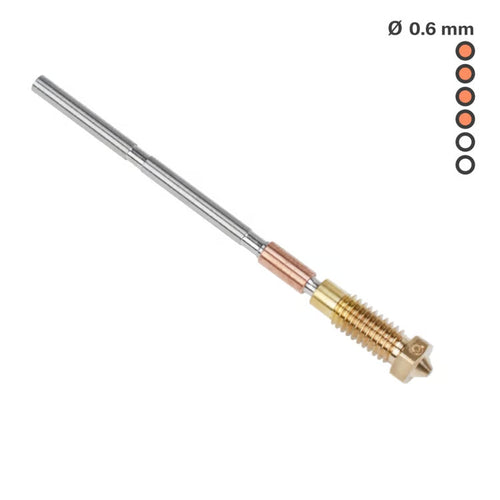 Prusa Bico de Latão CHT Nextruder alto fluxo all-metal 0,4mm 0,6mm
