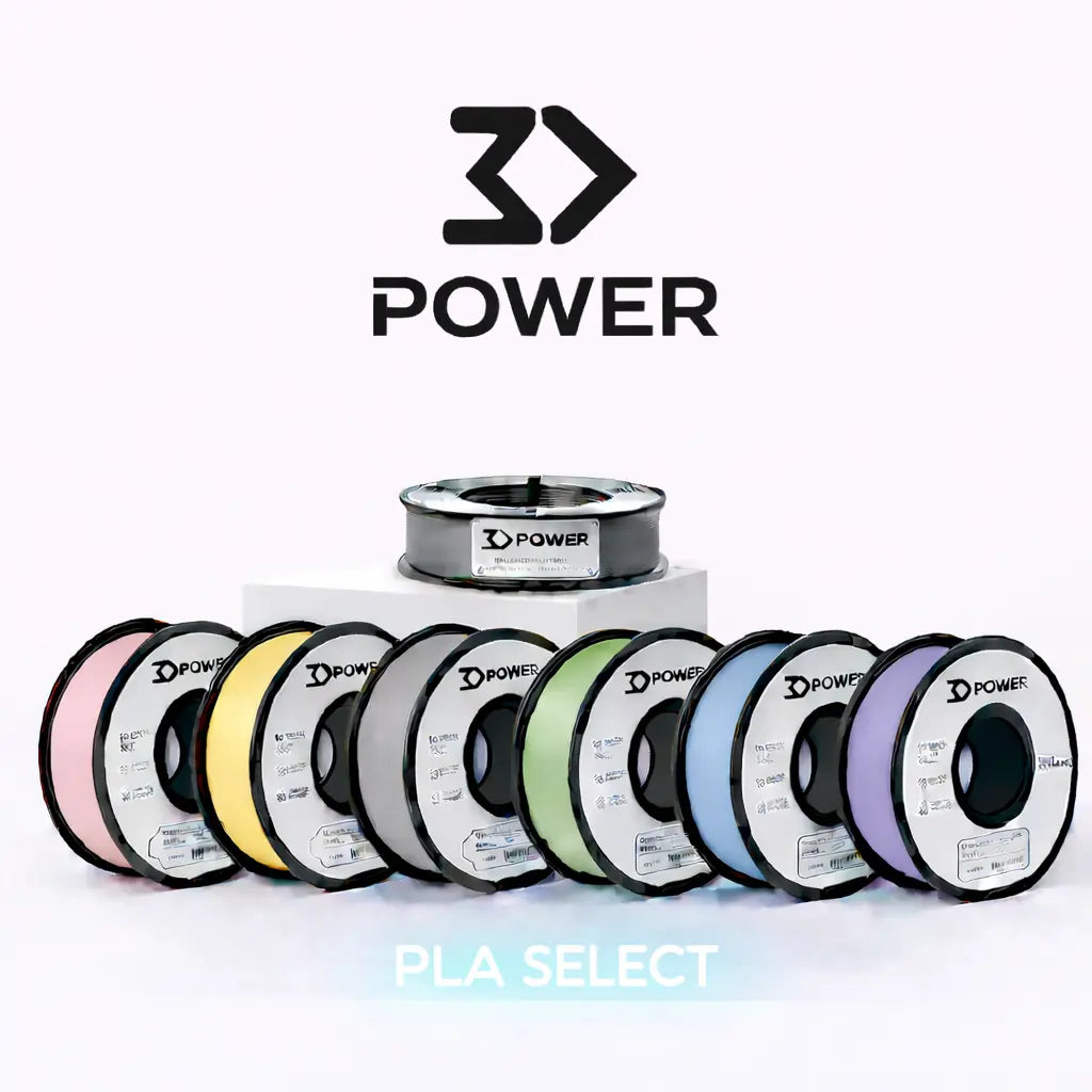 PLA SELECT 3DPower - Diâmetro 1,75mm Bobine 1kg