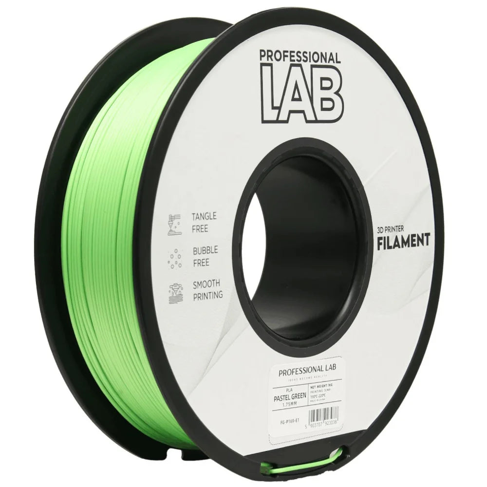 PLA PASTEL Profissional Lab - Diâmetro 1,75mm Bobine 1kg