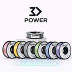 PLA SILK DUAL COLOR 3DPower - Diâmetro 1,75mm Bobine 1kg