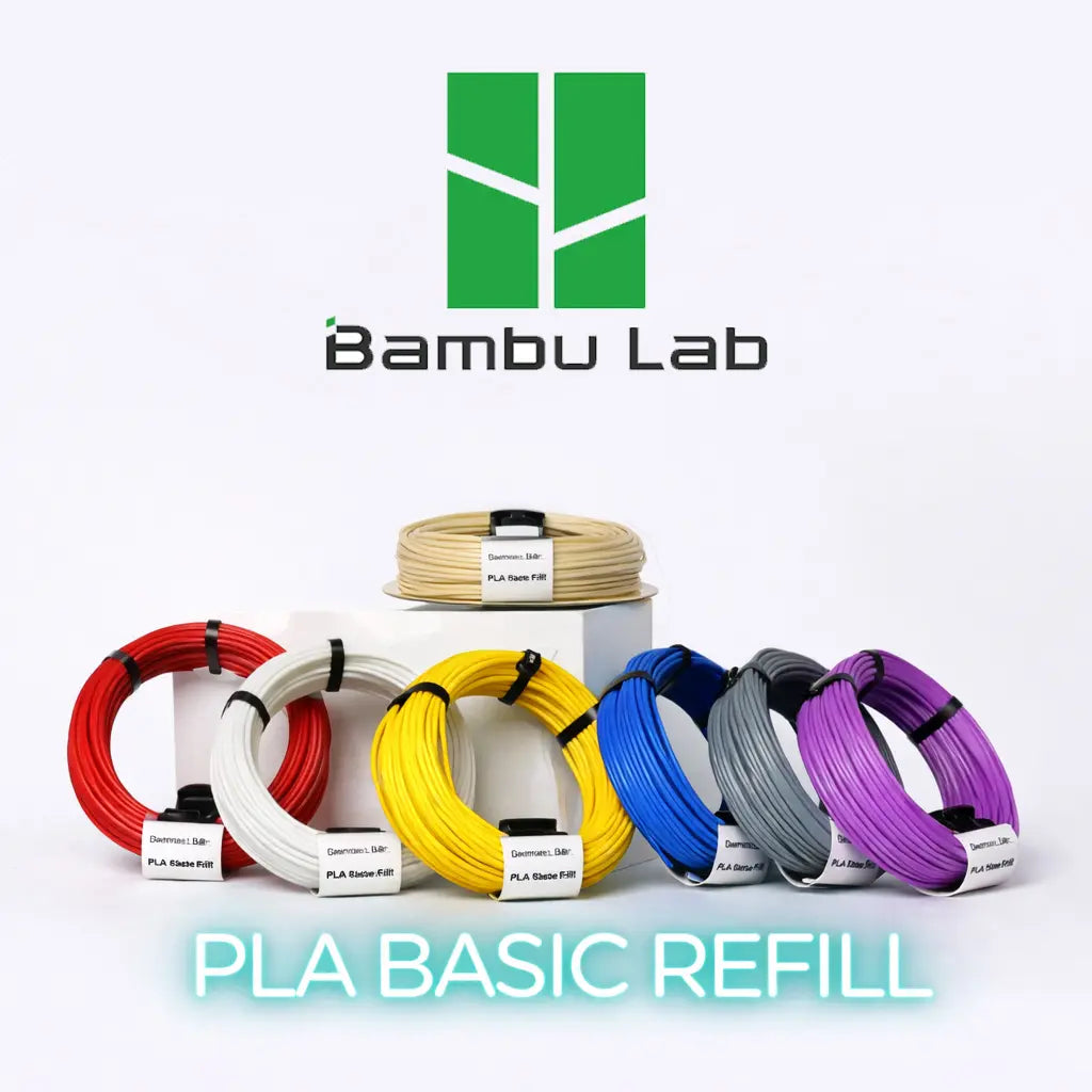 PLA BASIC (Refill) Bambu Lab - Diâmetro 1,75mm Bobine 1kg