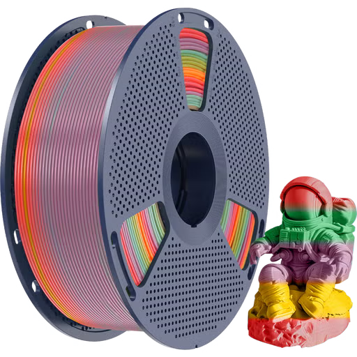 PLA Rainbow SUNLU 1,75mm bobine 1kg – filamento multicolorido automático