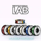 PLA SILK TRICOLOR Profissional Lab - Diâmetro 1,75mm Bobine 1kg
