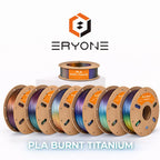 PLA Burnt Titanium Rainbow Nebula - Diâmetro 1,75mm Bobine 1kg - ERYONE