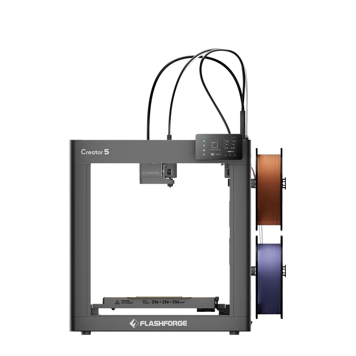 Flashforge Creator 5 impressora 3D CoreXY 4 cabeças FlashSwap sem purga
