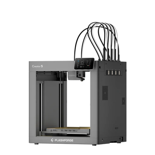 Flashforge Creator 5 impressora 3D CoreXY 4 cabeças FlashSwap sem purga