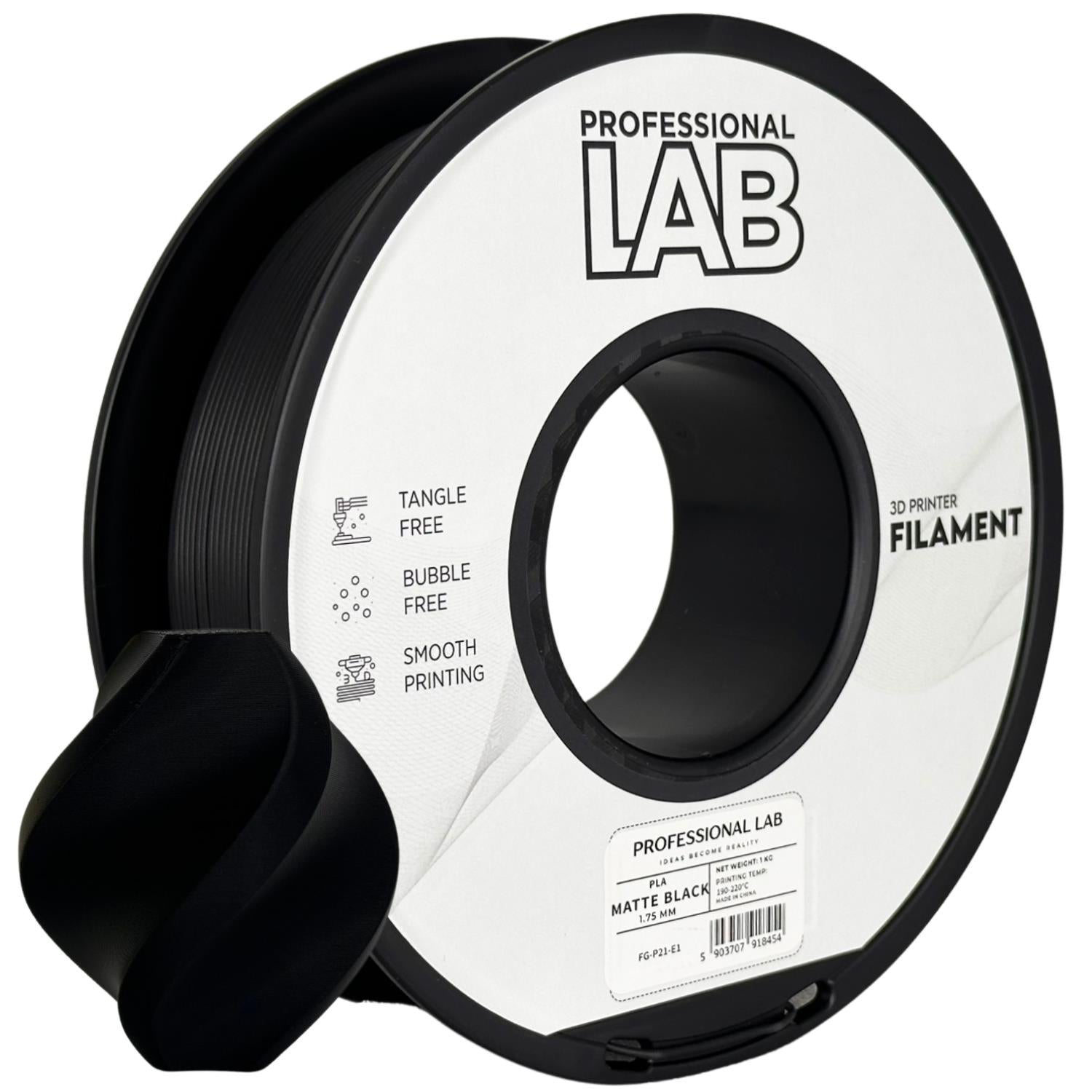 PLA MATTE Profissional Lab - Diâmetro 1,75mm Bobine 1kg
