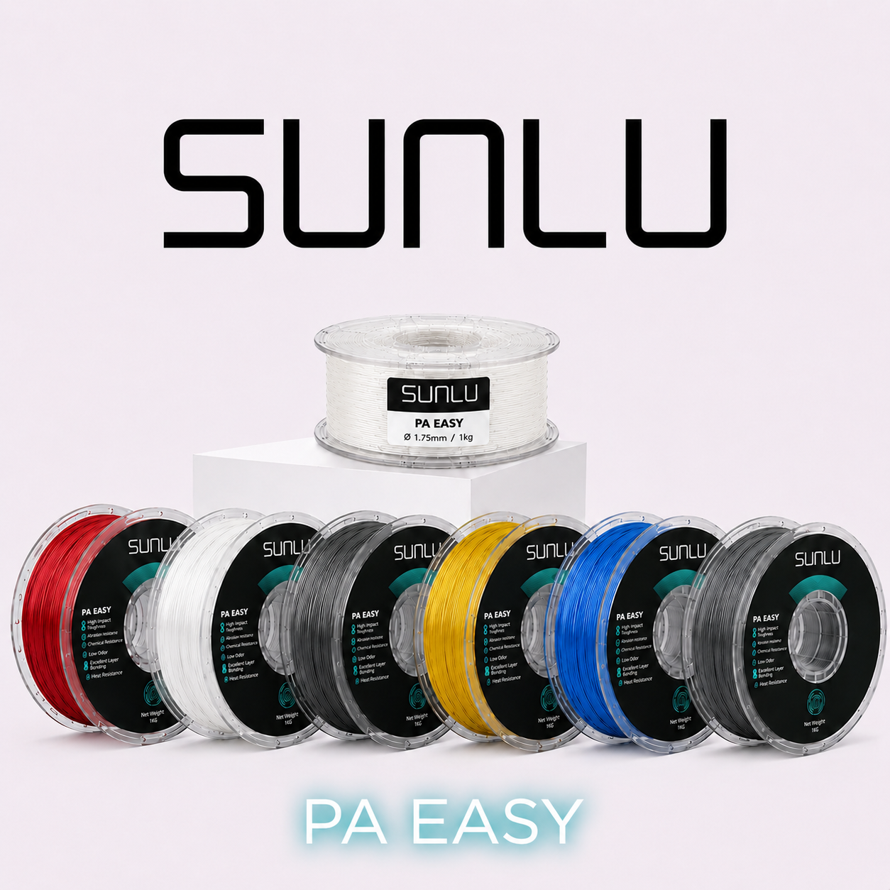 PLA RAINBOW Professional Lab - Diameter 1.75mm Spool 1kg