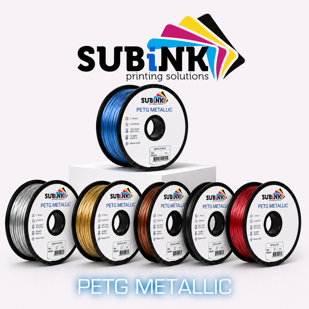 PETG Metallic - Subink - Diameter 1.75mm Spool 1kg