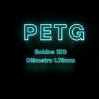 PETG - Smart3DPT - Diâmetro 1,75mm Bobine 1kg  Filamento