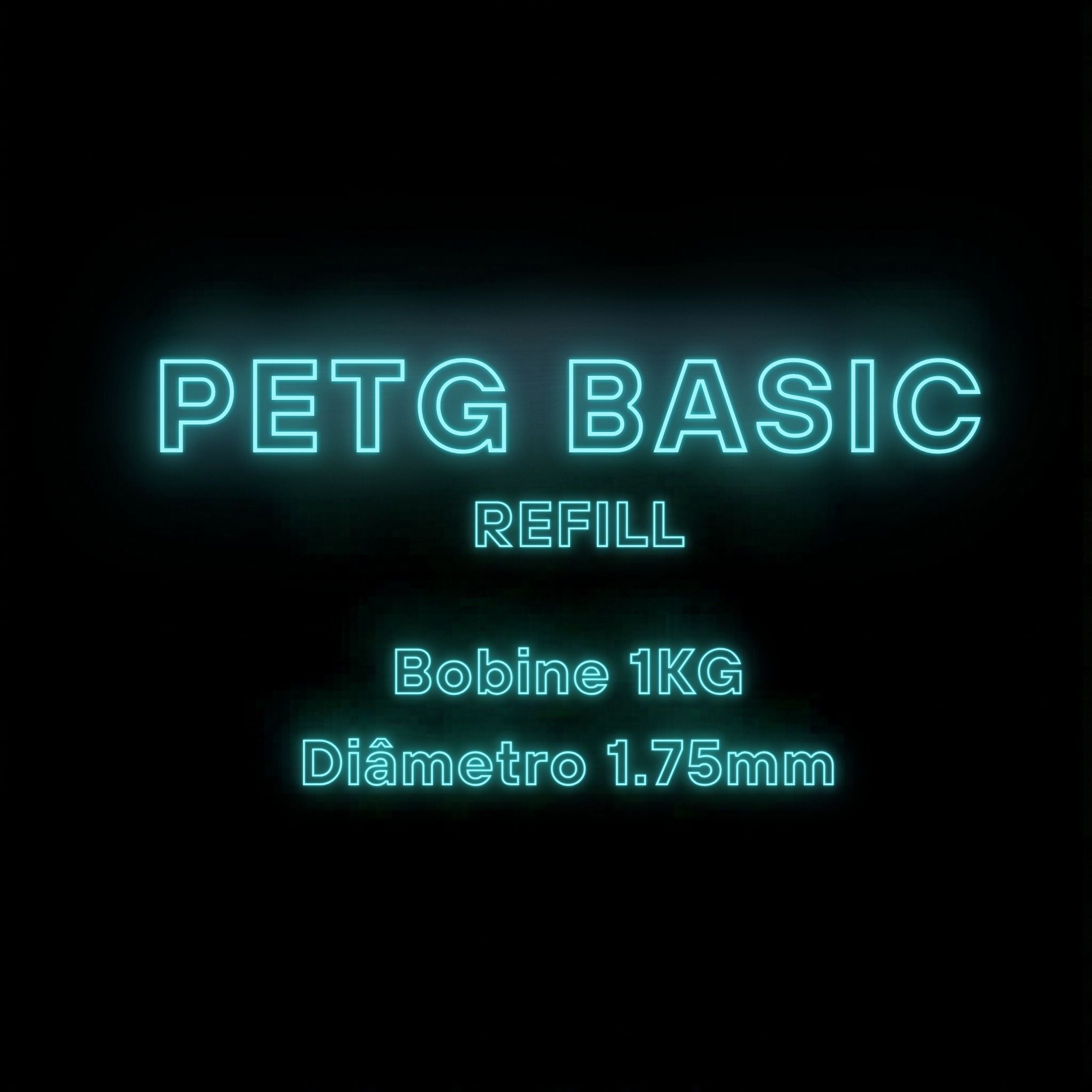 PETG Basic Refill Bambu Lab 1,75mm – filamento sem bobine descartável
