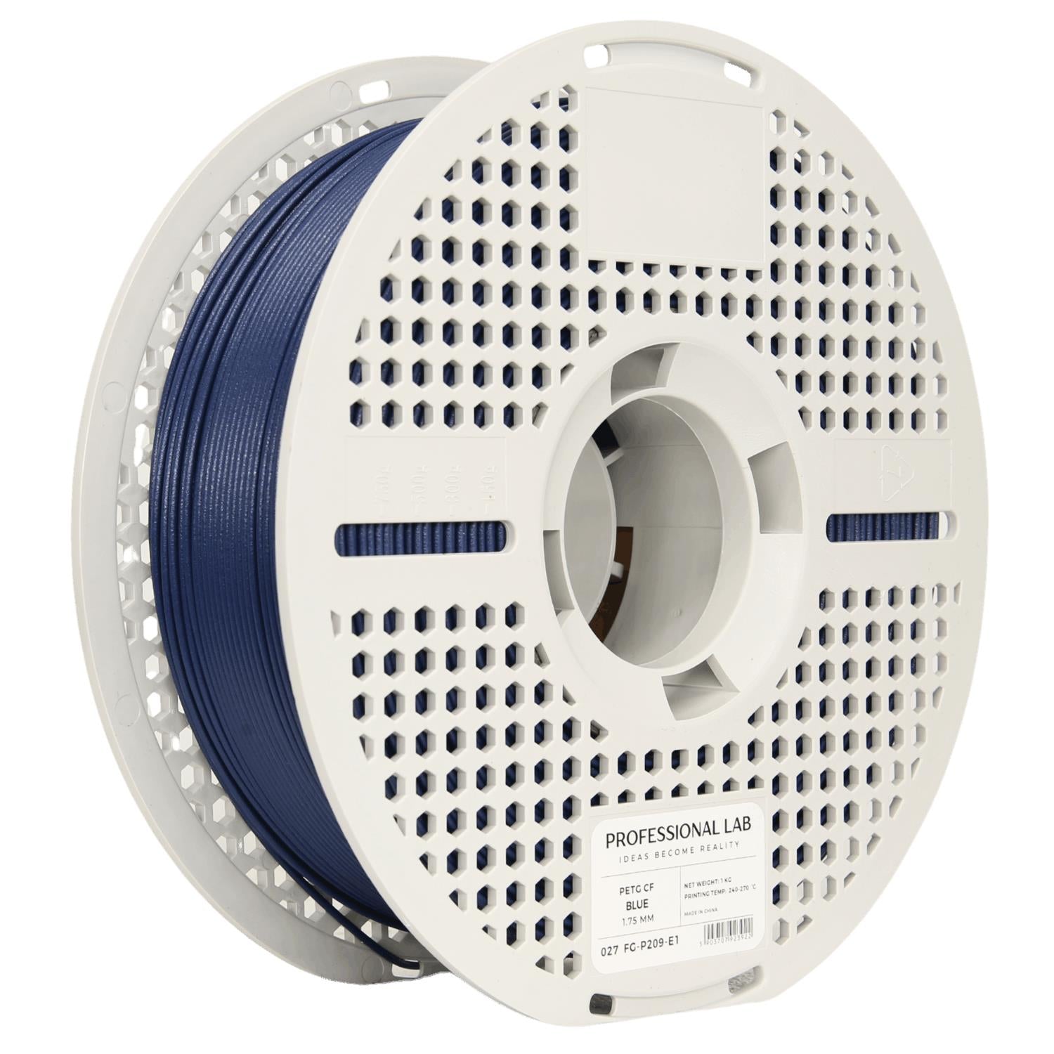 PETG + CF Profissional Lab - Diâmetro 1,75mm Bobine 1kg