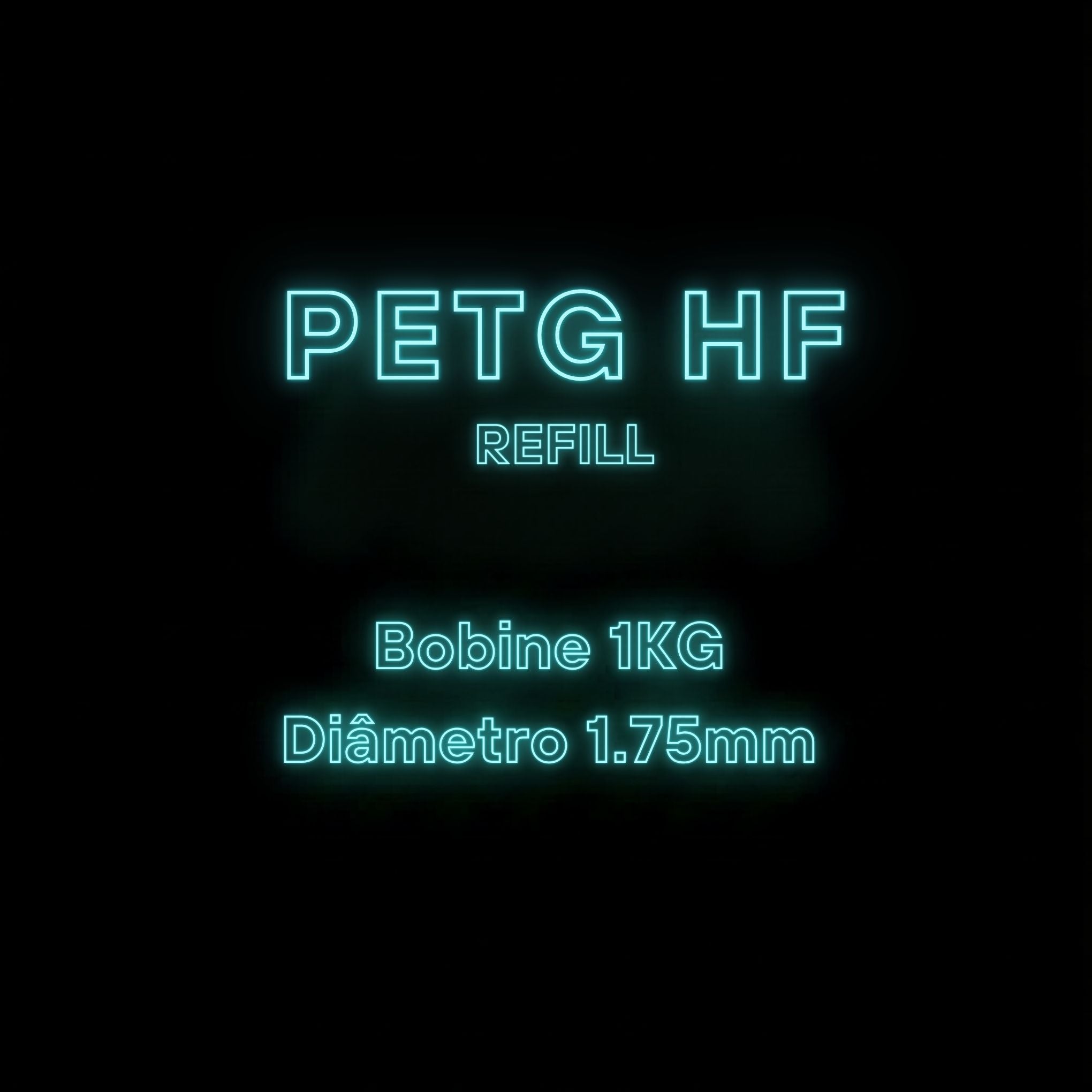 PETG HF (Refill) - Diâmetro 1,75mm Bobine 1kg