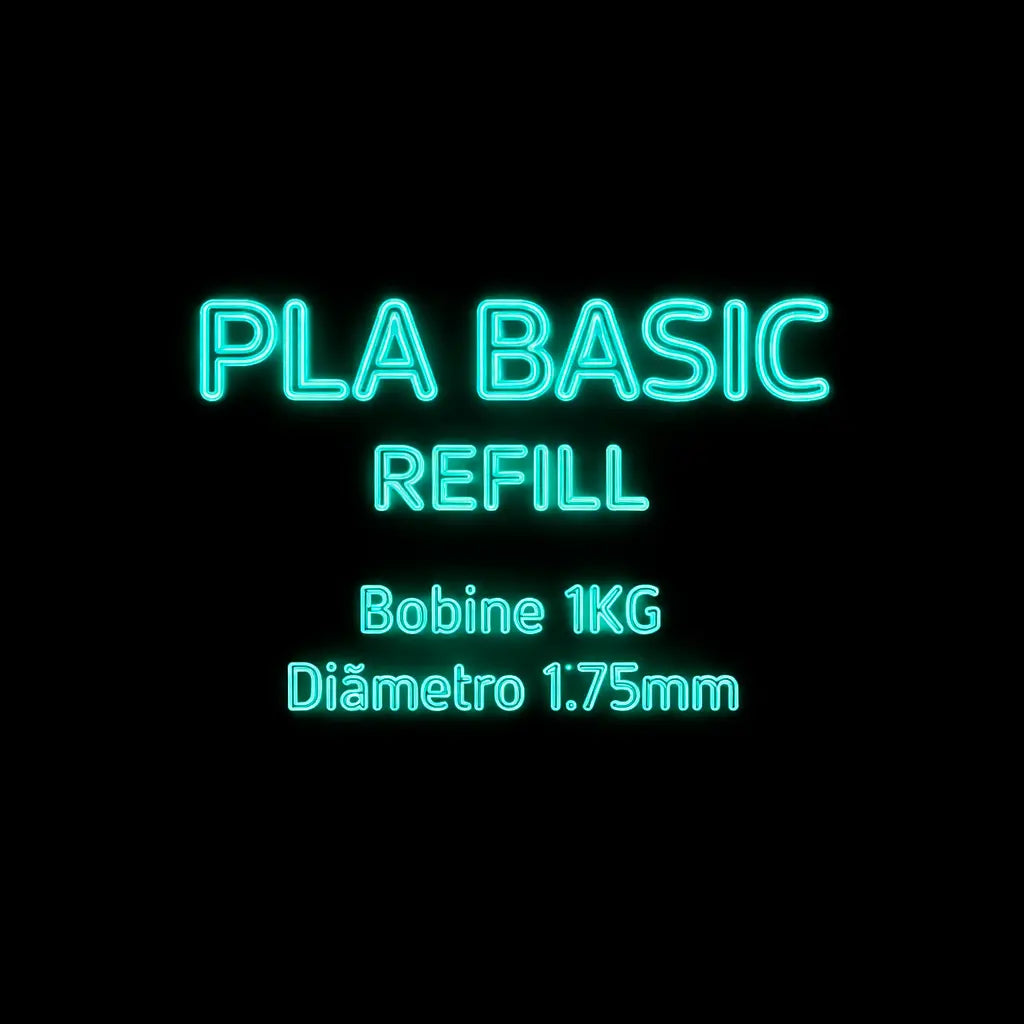 PLA BASIC (Refill)  - Diâmetro 1,75mm Bobine 1kg
