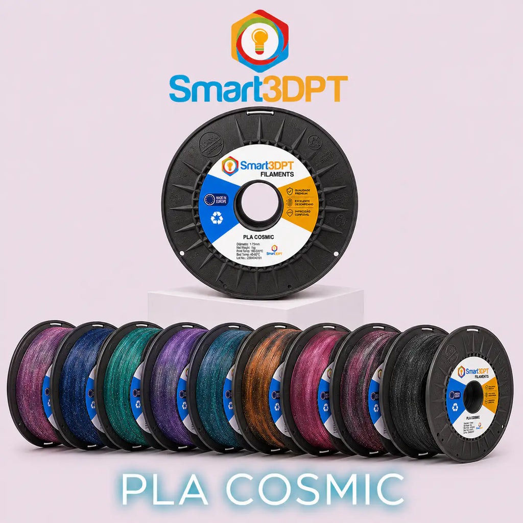 PLA COSMIC Smart3DPT - Diâmetro 1,75mm Bobine 1kg  Filamento