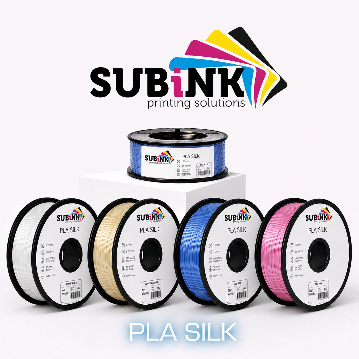 PLA SILK Subink - Diâmetro 1,75mm Bobine 1kg