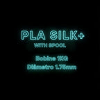 PLA SILK+ (With Spool) Bambu Lab - Diameter 1.75mm Spool 1kg