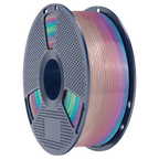 PLA TRANSPARENT RAINBOW SUNLU - Diâmetro 1,75mm Bobine 1kg  Filamento