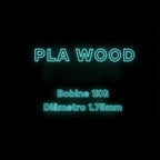 PLA WOOD Smart3DPT - Diâmetro 1,75mm Bobine 1kg  Filamento
