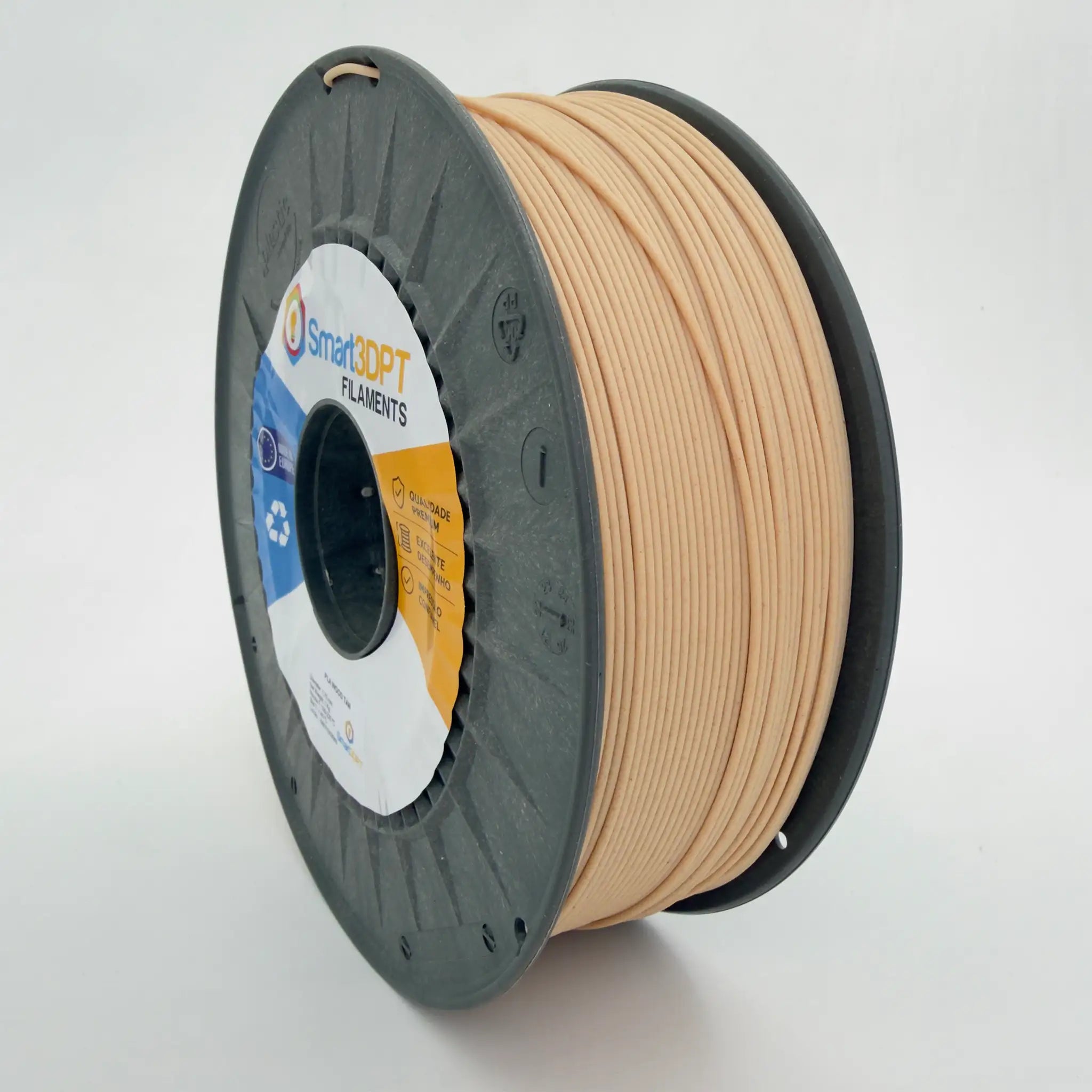 PLA WOOD Smart3DPT - Diâmetro 1,75mm Bobine 1kg  Filamento