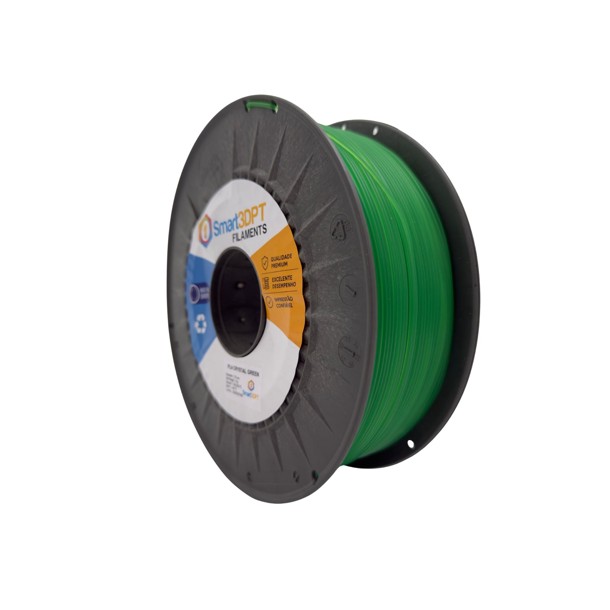 PLA CRYSTAL Smart3DPT - Diâmetro 1,75mm Bobine 1kg