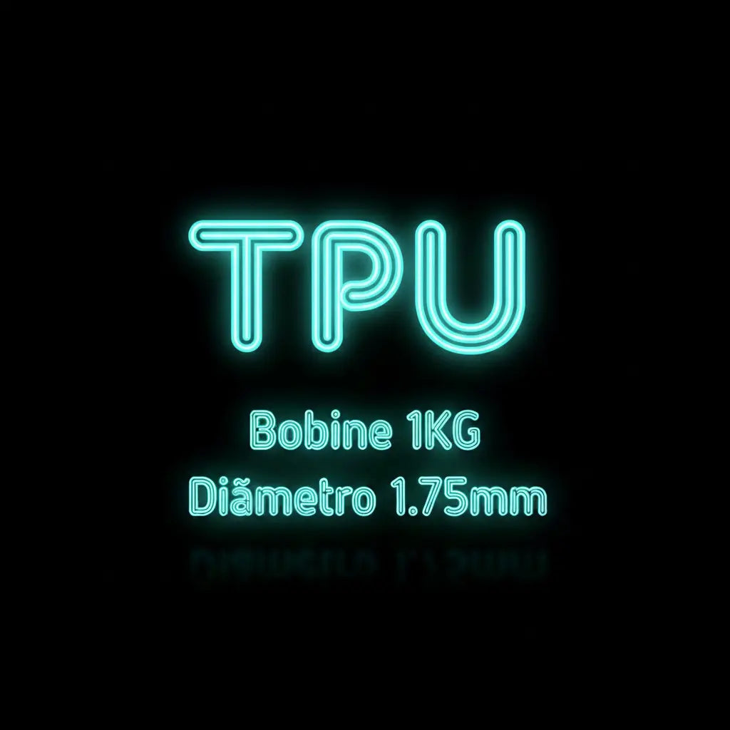 TPU - Diâmetro 1,75mm Bobine 1kg