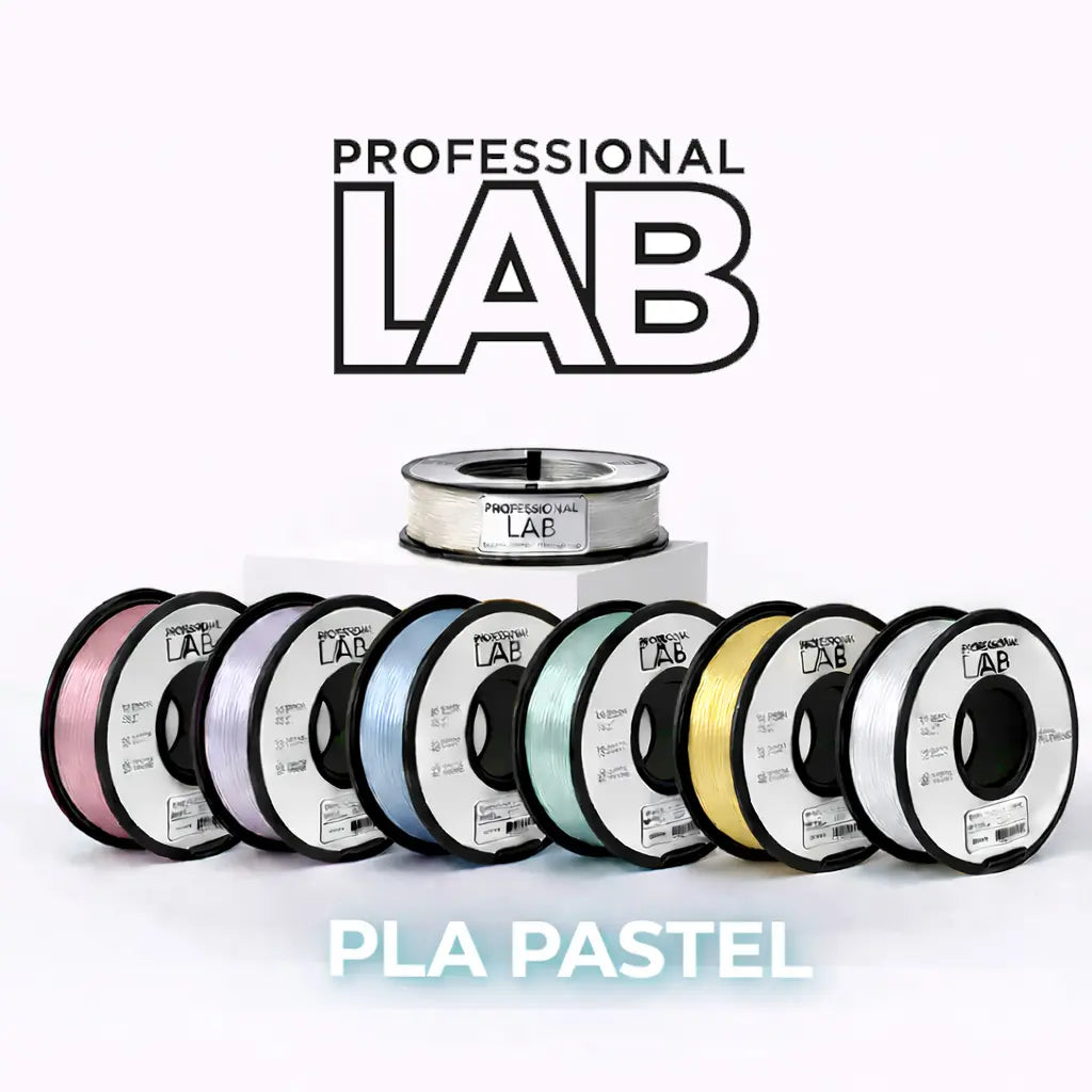 PLA PASTEL Profissional Lab - Diâmetro 1,75mm Bobine 1kg
