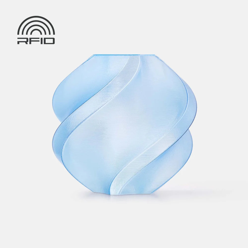 PETG TRANSLUCENT (With Spool) Bambu Lab - Diâmetro 1,75mm Bobine 1kg