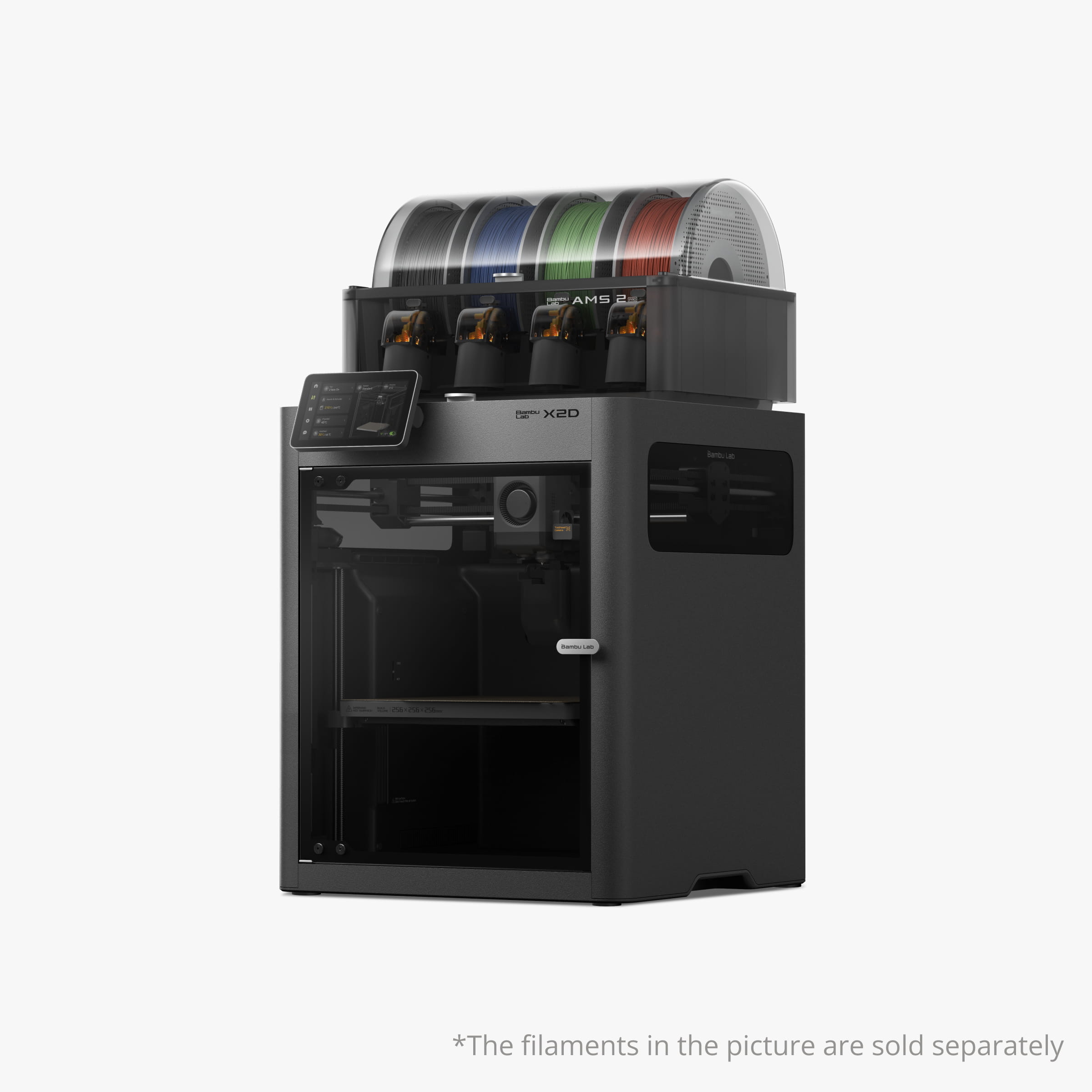 Bambu Lab X2D AMS Combo impressora 3D duplo bico com AMS 2 Pro