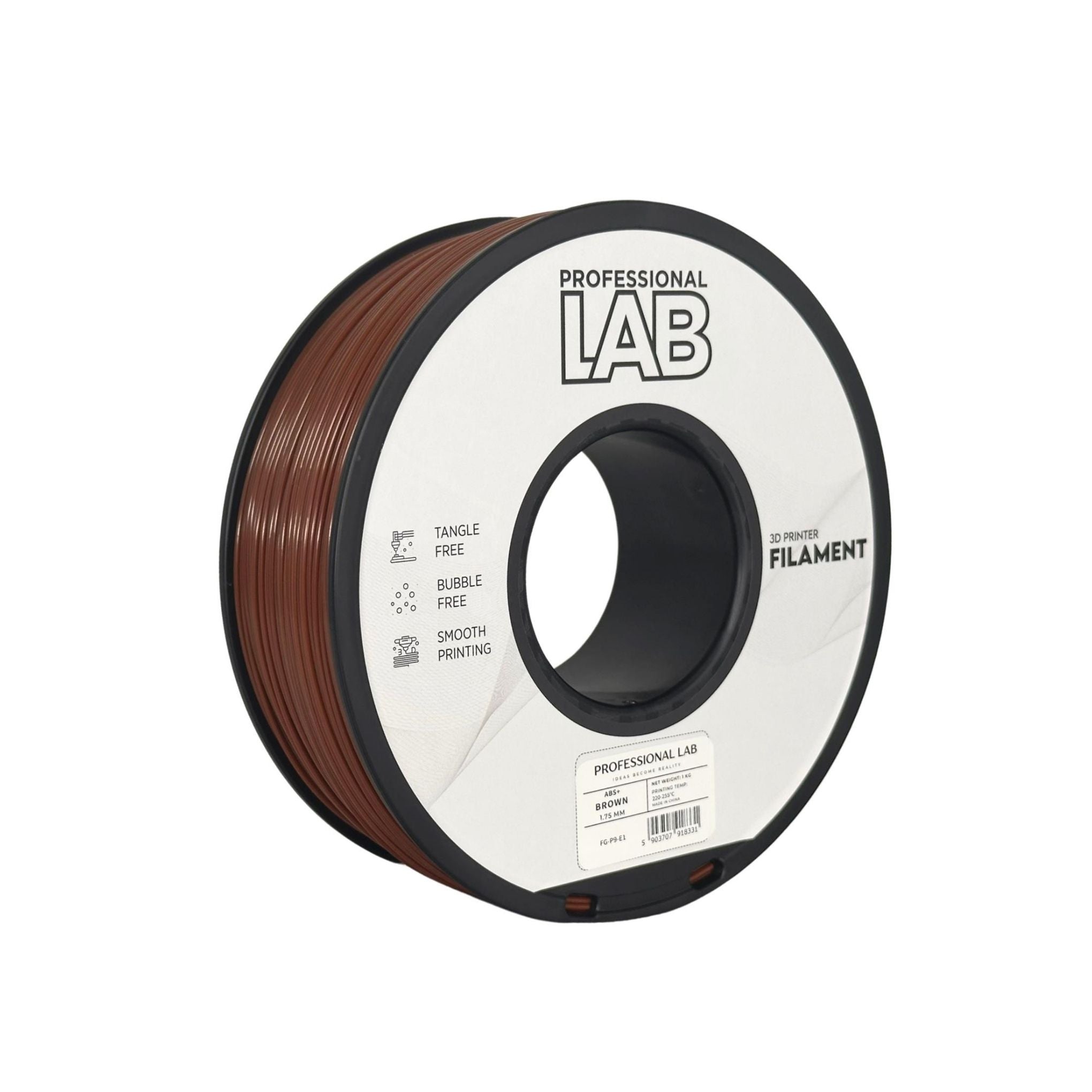 ABS+ Profissional Lab - Diâmetro 1,75mm Bobine 1kg