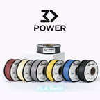 PLA Refill 3DPower - Diâmetro 1,75mm Bobine 1kg