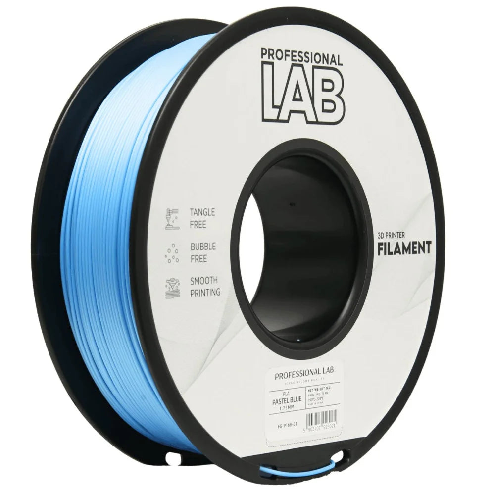 PLA PASTEL Profissional Lab - Diâmetro 1,75mm Bobine 1kg