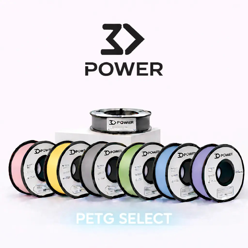 PETG SELECT 3DPower - Diâmetro 1,75mm Bobine 1kg