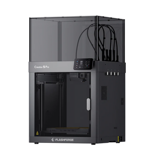 Flashforge Creator 5 Pro impressora 3D câmara fechada 4 cabeças FlashSwap