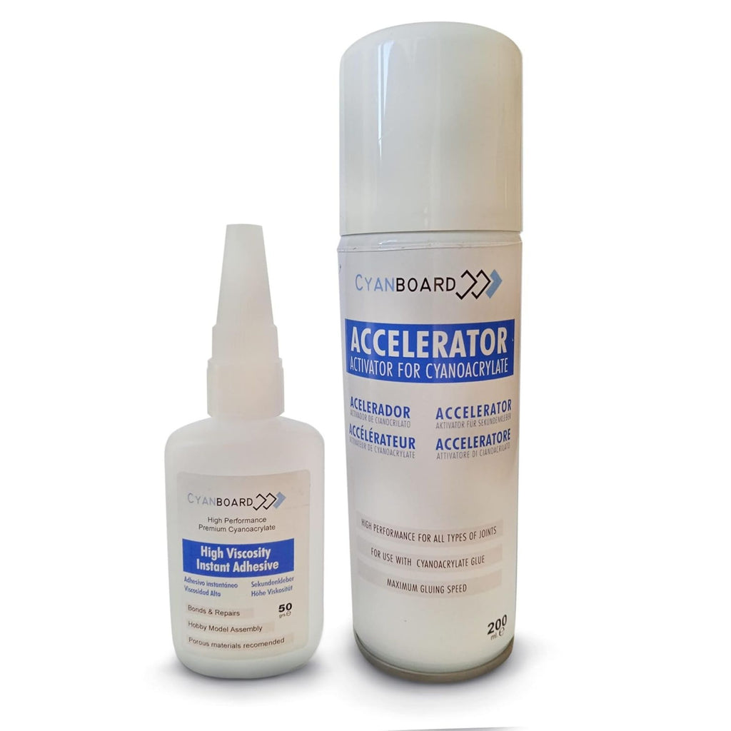 KIT Cola + Activador Cyanboard 200ml 