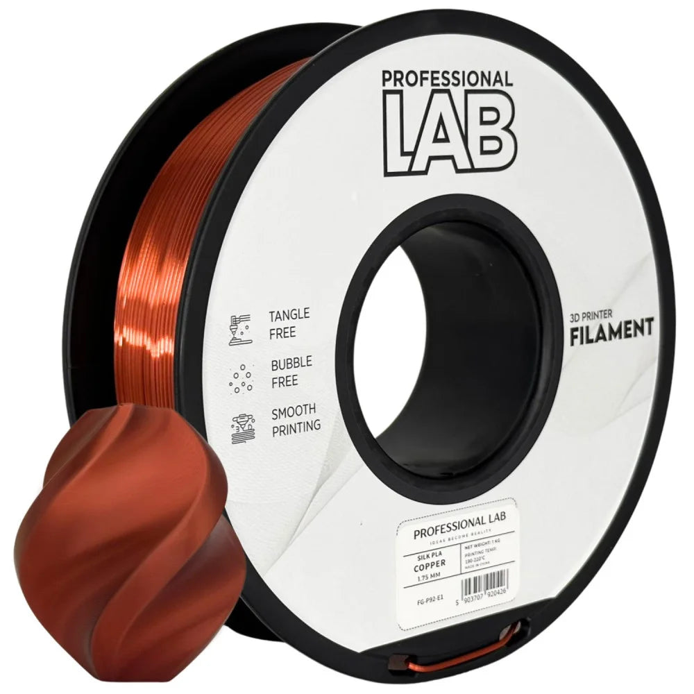 PLA SILK Profissional Lab - Diâmetro 1,75mm Bobine 1kg