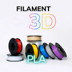 PLA Filament3D - Diâmetro 1,75mm Bobine 1kg