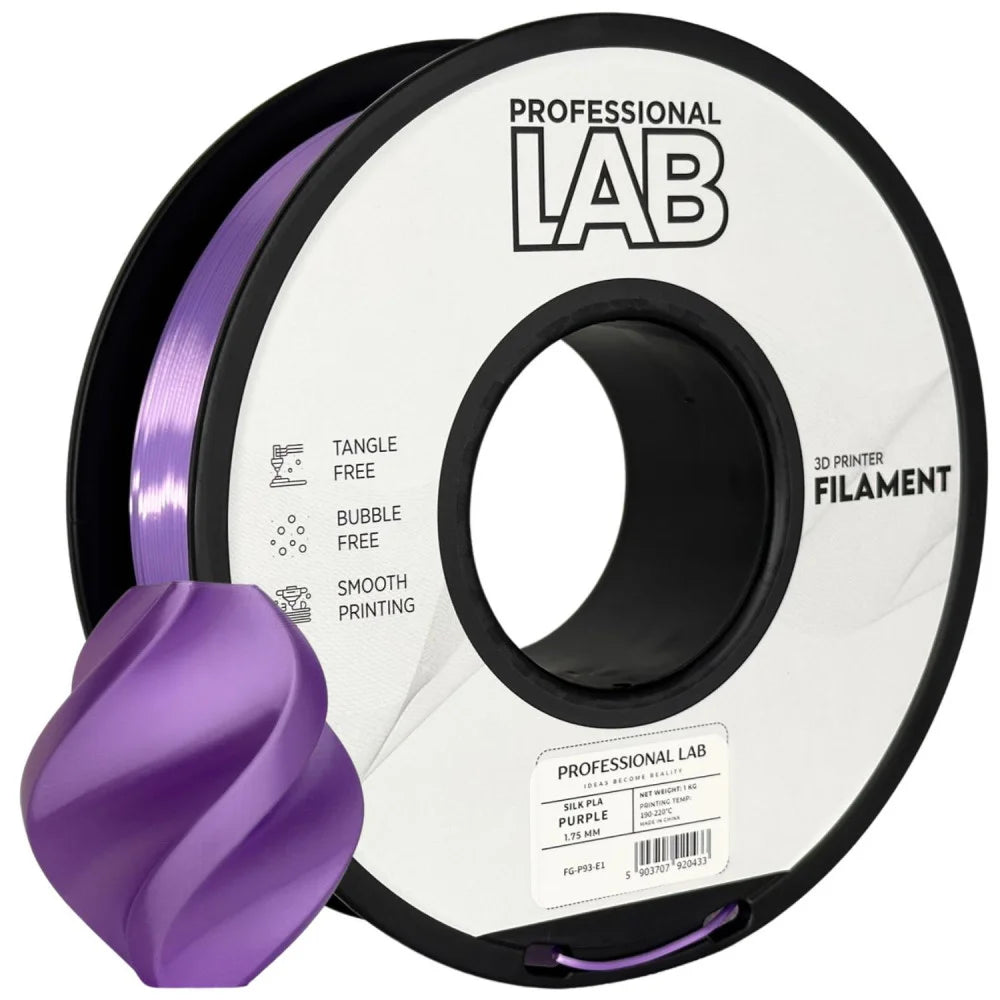 PLA SILK Profissional Lab - Diâmetro 1,75mm Bobine 1kg