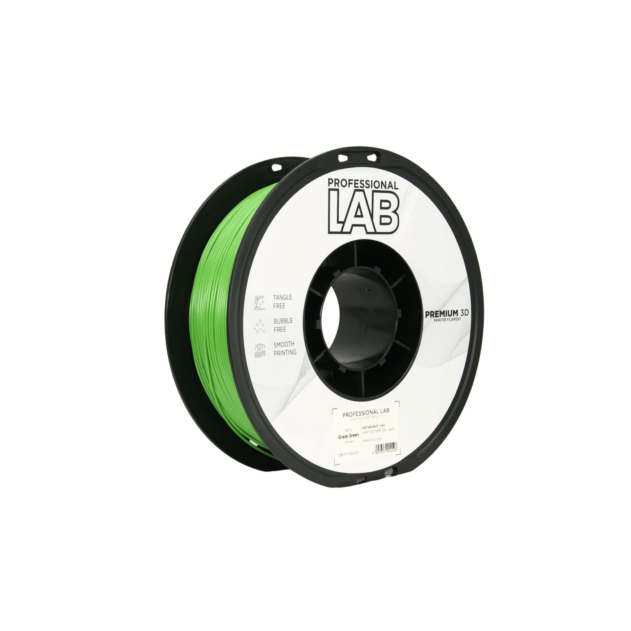PETG Profissional Lab - Diâmetro 1,75mm Bobine 1kg