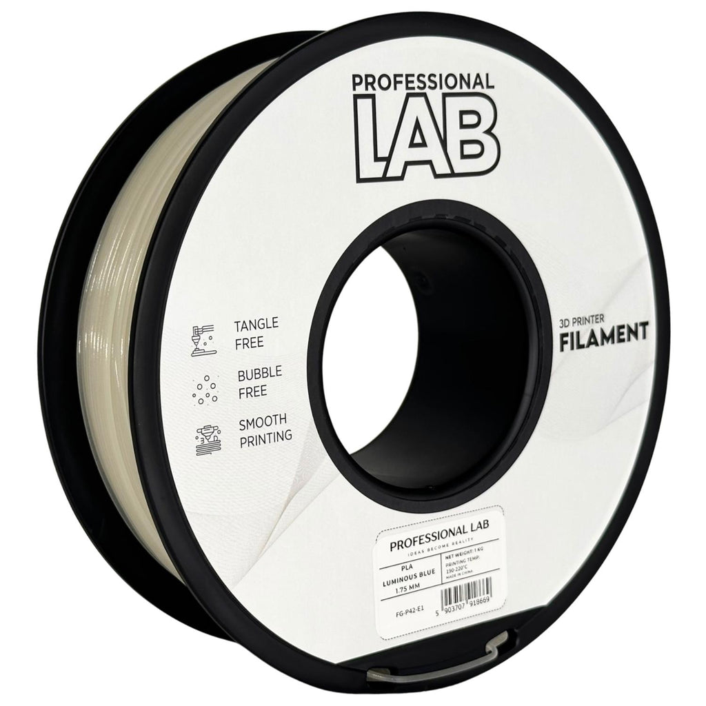Professional Luminous PLA Lab - Diameter 1.75mm Spool 1kg