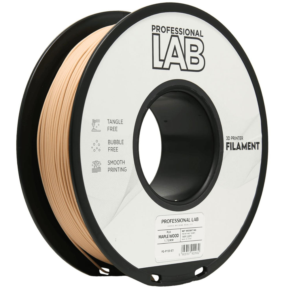 PLA WOOD Professional Lab - Diameter 1.75mm Spool 1kg