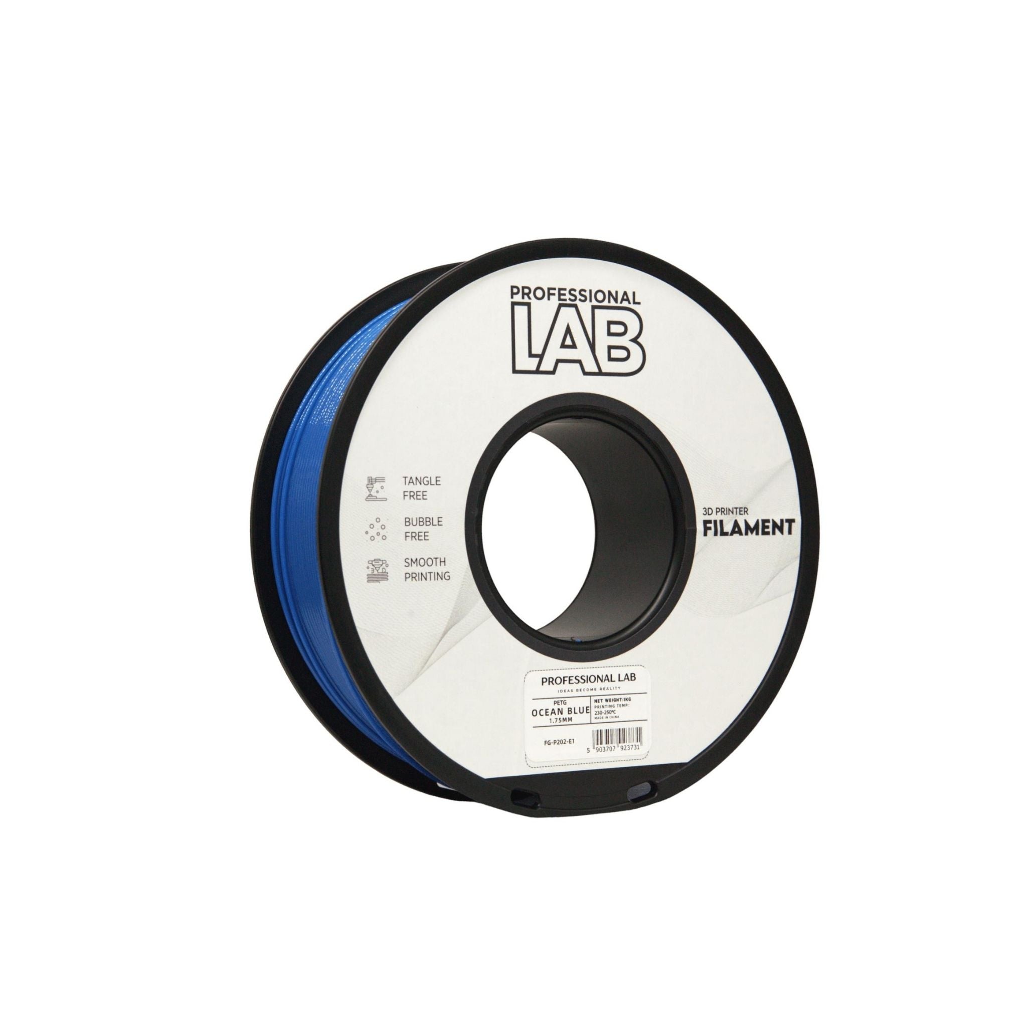 PETG Profissional Lab - Diâmetro 1,75mm Bobine 1kg