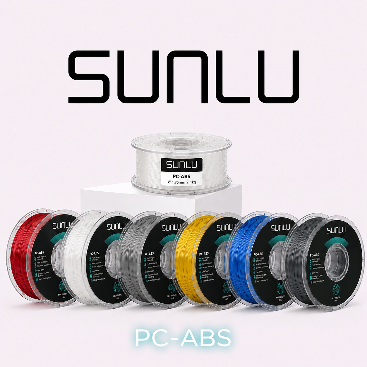 PLA RAINBOW Professional Lab - Diameter 1.75mm Spool 1kg