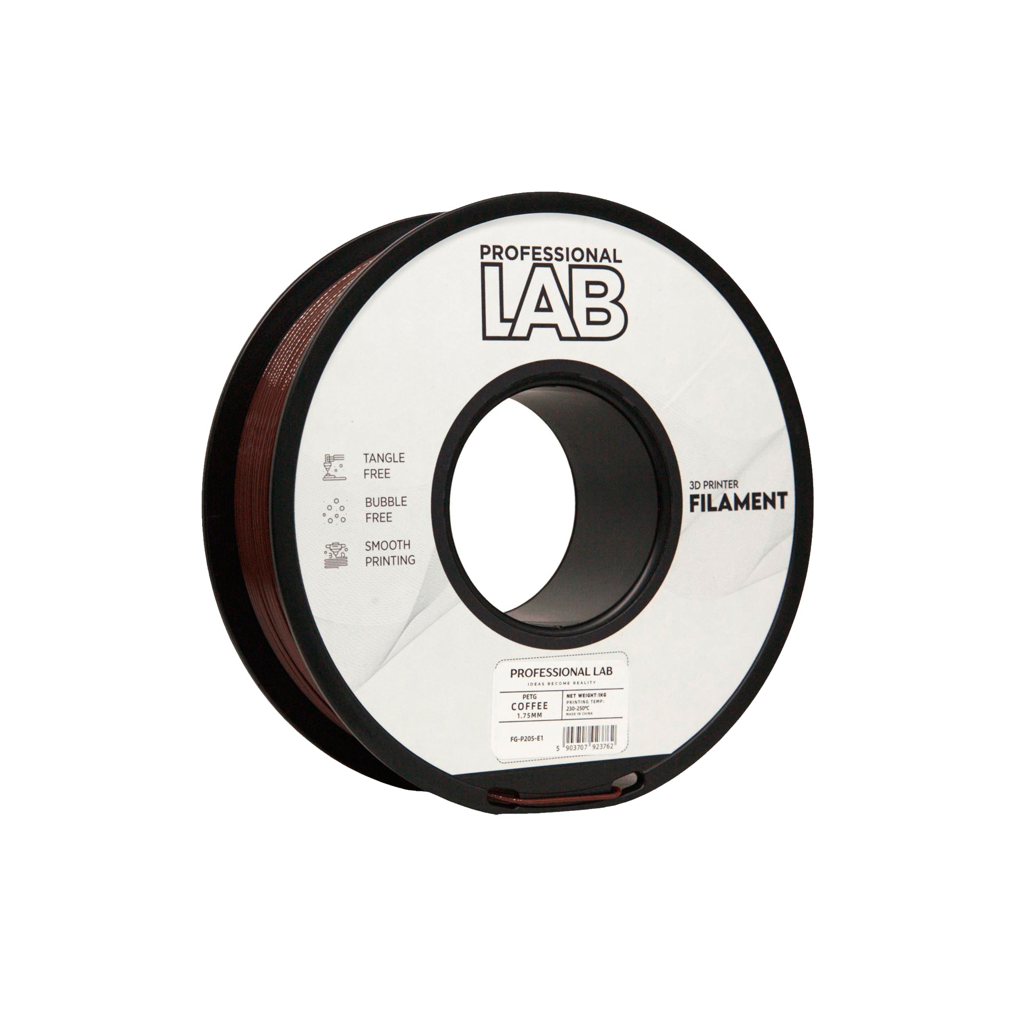 PETG Profissional Lab - Diâmetro 1,75mm Bobine 1kg