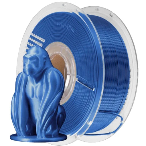 PLA Pearl Azurefilm 1,75mm bobine 1kg acabamento perolado brilhante