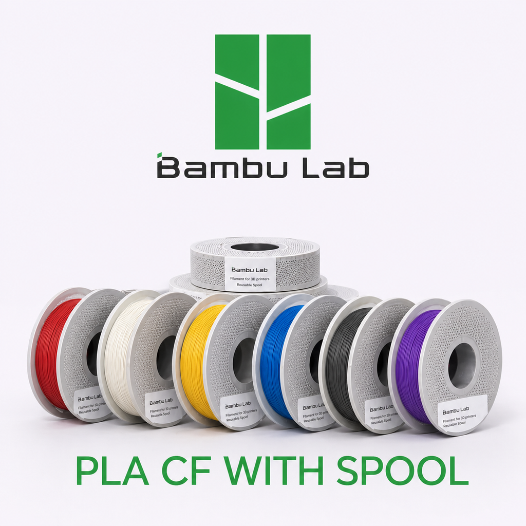 PLA CF (With Spool) Bambu Lab - Diameter 1.75mm Spool 1kg