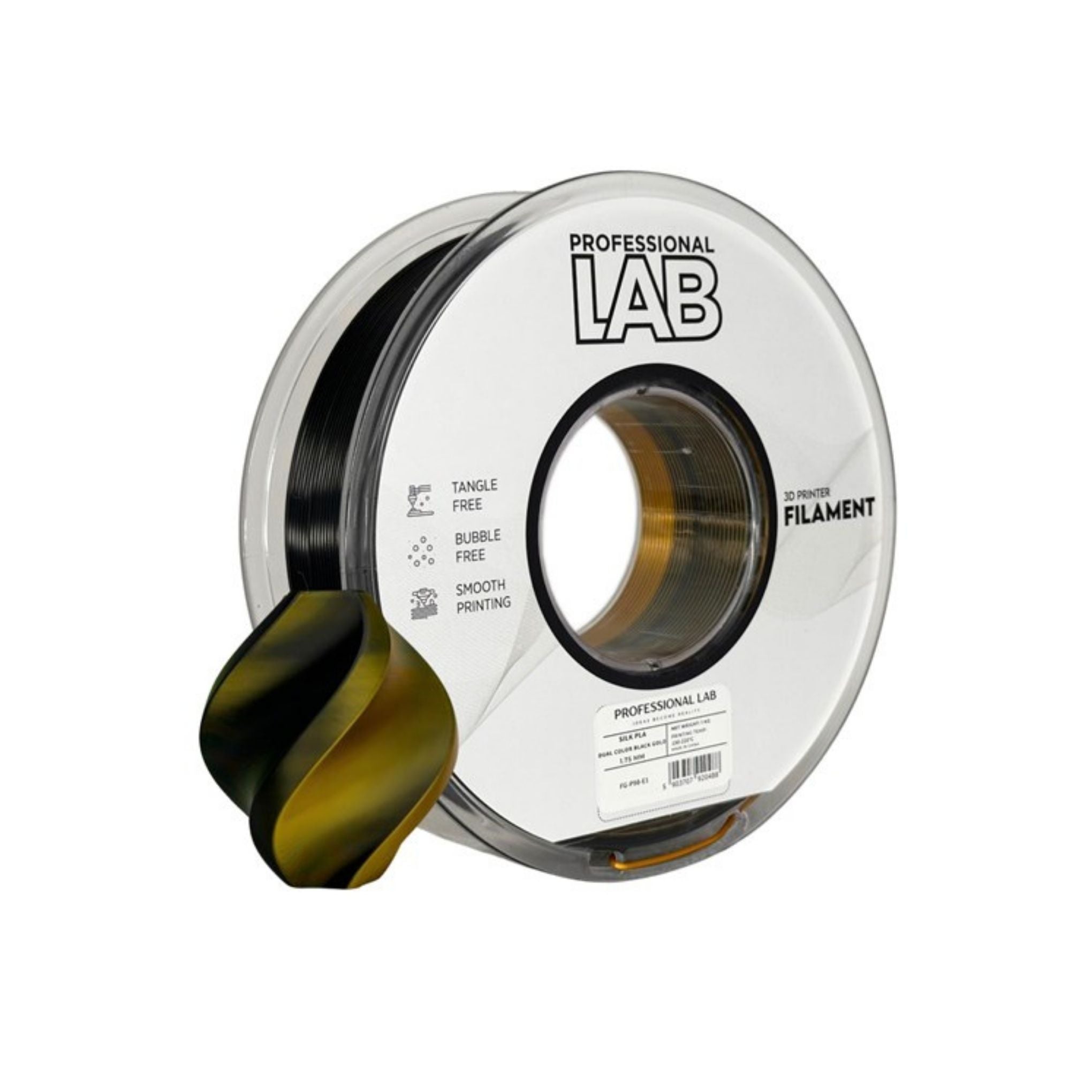 pla dual color black gold pf