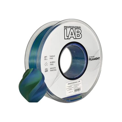 PLA SILK TRICOLOR Profissional Lab - Diâmetro 1,75mm Bobine 1kg